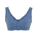 Load image into Gallery viewer, 《パッド4枚付》術後のパッドに困らない 前開きブラジャー