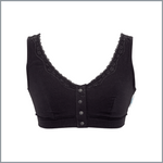 画像をギャラリービューアに読み込む, 《パッド4枚付》術後のパッドに困らない 前開きブラジャー