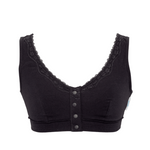 画像をギャラリービューアに読み込む, 《パッド4枚付》術後のパッドに困らない 前開きブラジャー