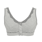 画像をギャラリービューアに読み込む, 《パッド4枚付》術後のパッドに困らない 前開きブラジャー