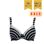 画像をギャラリービューアに読み込む, ★新春SALE2026★【2枚セット】~着け心地やわらか~ 楽ブラレースブラ【S/LLのみ】