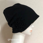 Load image into Gallery viewer, Milling knit hat with corsage