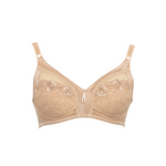 Load image into Gallery viewer, Full Figure Wire Free Bra (beige)