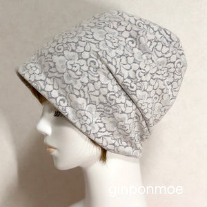 Sophia lace knit hat