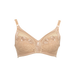 Load image into Gallery viewer, Full Figure Wire Free Bra (beige)
