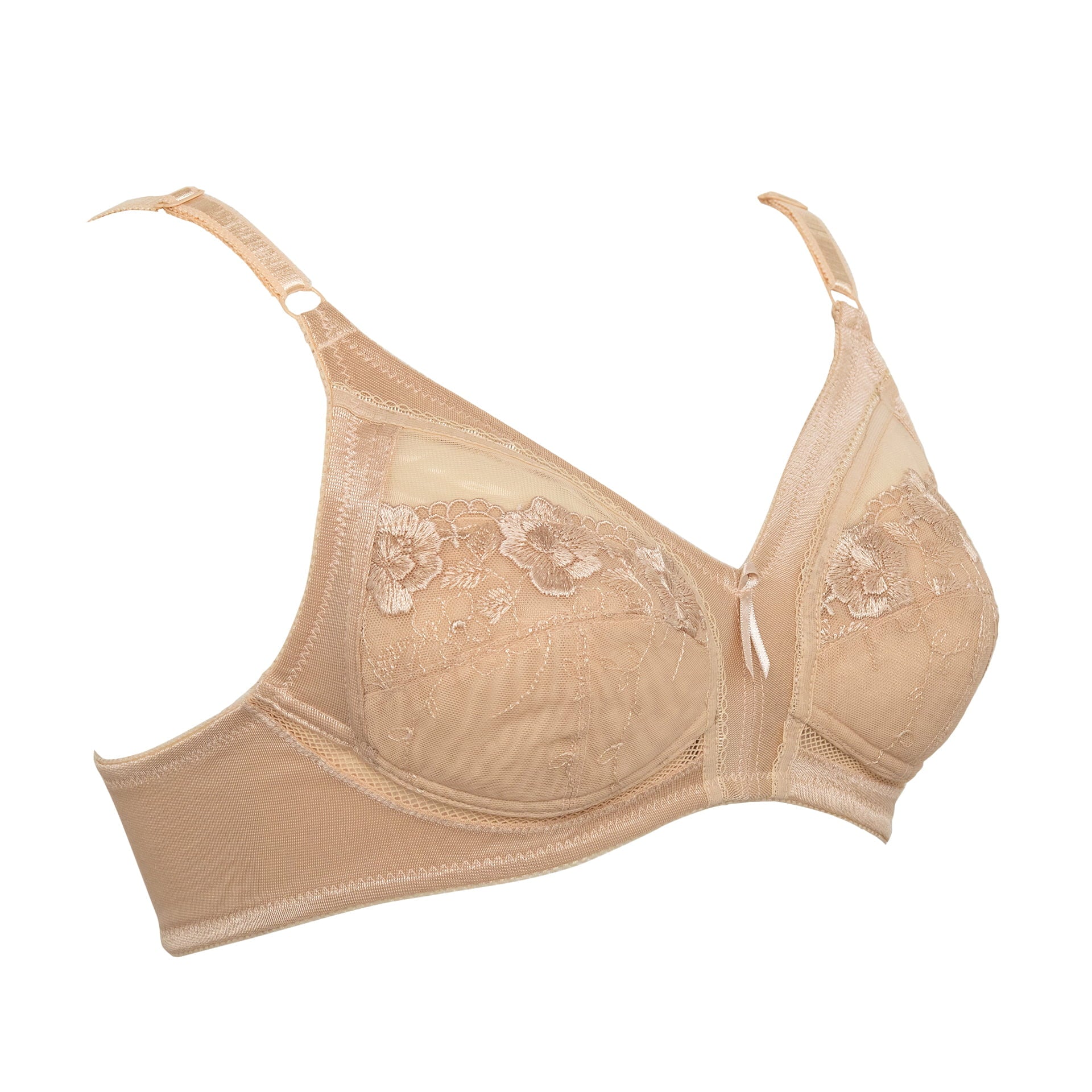 Full Figure Wire Free Bra (beige) – avoir